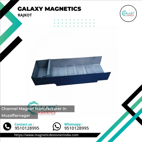 Channel Magnet Installed On Conveyor System Removing Ferrous Contaminants