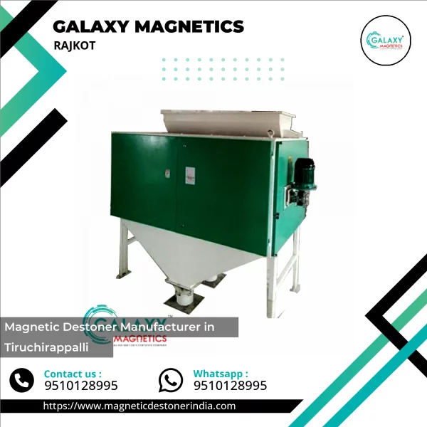 Industrial Magnetic Destoner Used For Removing Stones From Bulk Materials