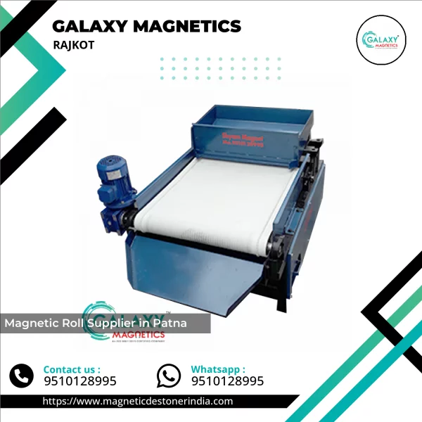 Industrial Magnetic Roll Used In Material Separation