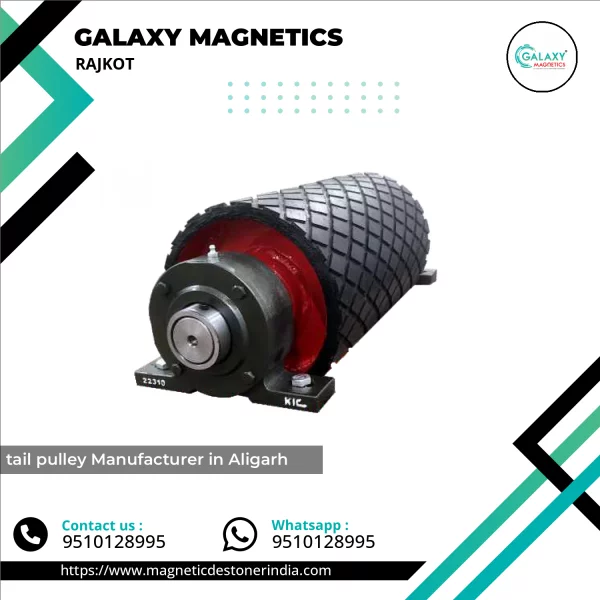 Industrial Tail Pulley Used In Conveyor System For Material Transport