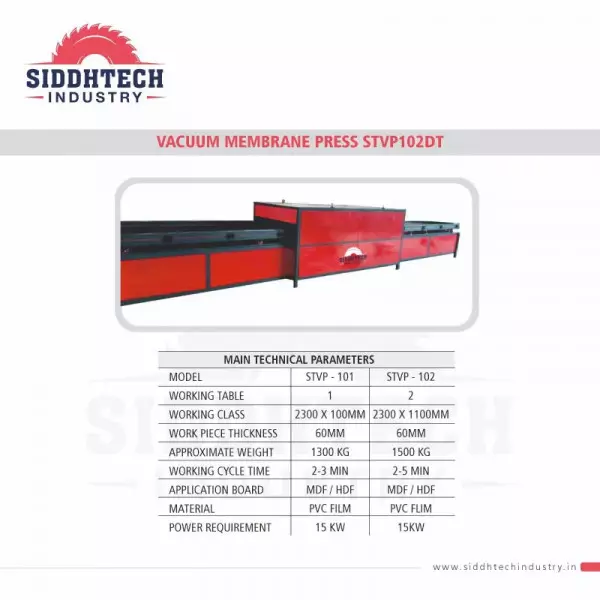 Vacuum Press Single Trolley