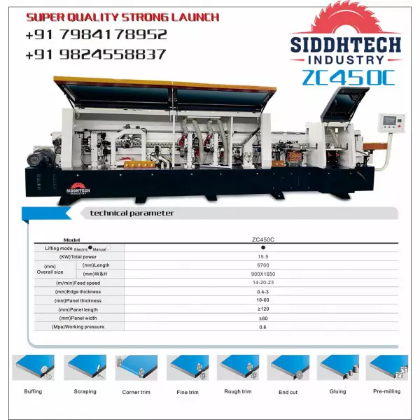 Automatic Edge Banding Machine Manufacturing In Morbi