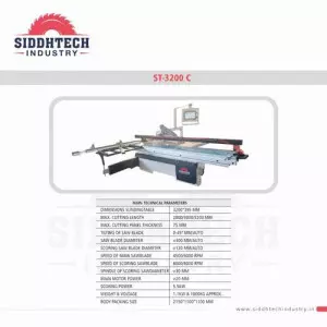 CNC Sliding Panel Saw Supplier In Metoda GIDC, Rajkot
