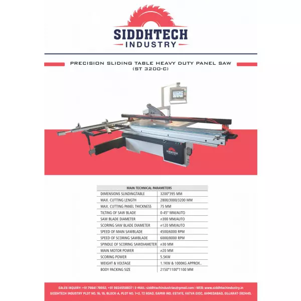 Panel Saw Machine For Plywwod Cutting In Gurgaon