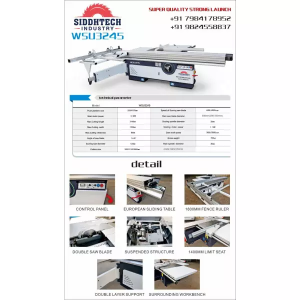 Panel Saw Machine Manufacturers In Gandhinagar