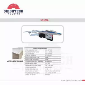 Panel Saw Machine ST 3200 Supplierin Maharashtar