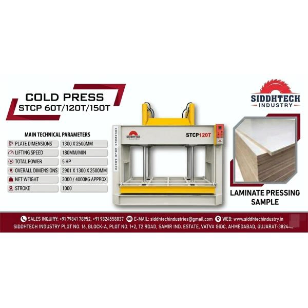 Plywood Lamination Cold Press Machine In Patan