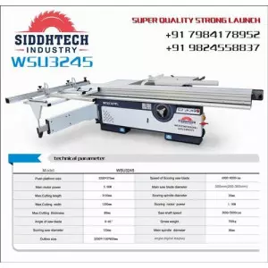 Plywood Panel Saw With Scoring Sliding Table Mumbai