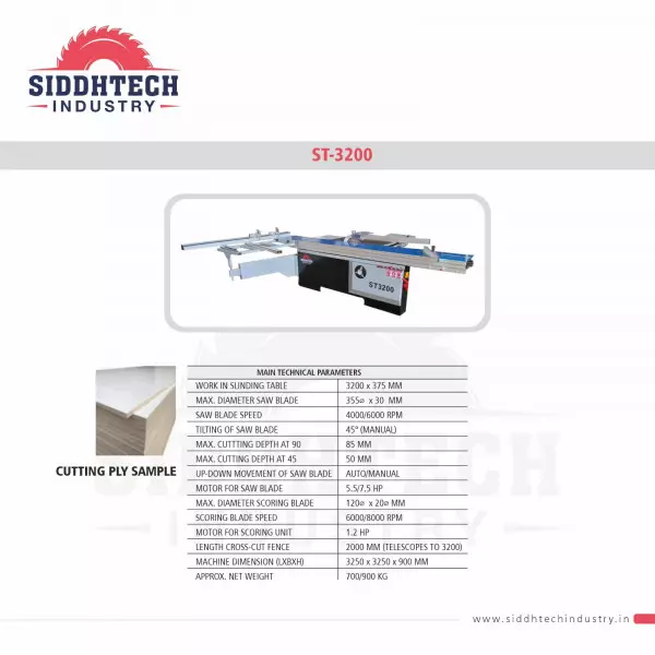 Sliding Table Panel Saw Machine In Jodhpur