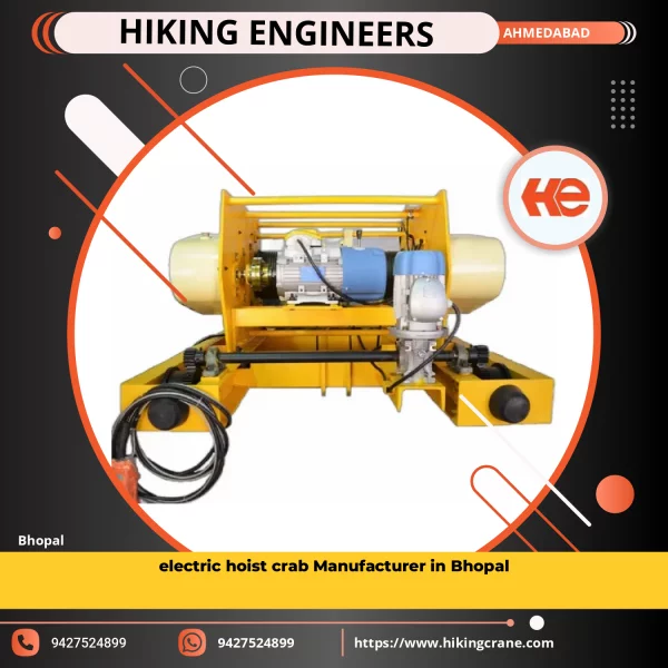 Electric Hoist Crab Used For Industrial Lifting Operations