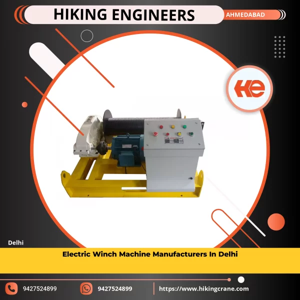 Electric Winch Machine Manufacturers In Delhi