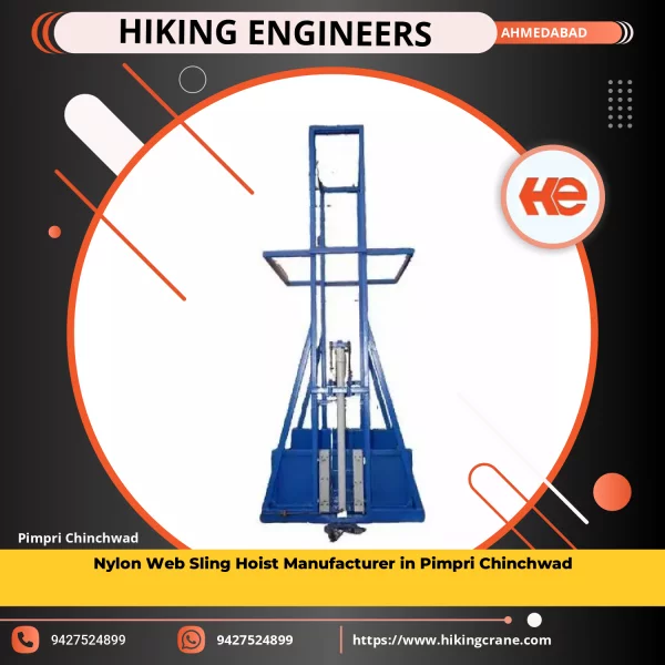 Nylon Web Sling Hoist Used For Industrial Lifting Tasks