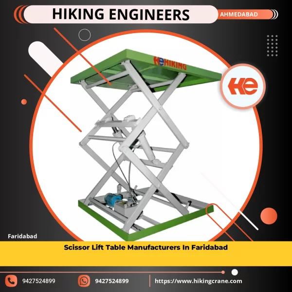 Scissor Lift Table Manufacturers In Faridabad