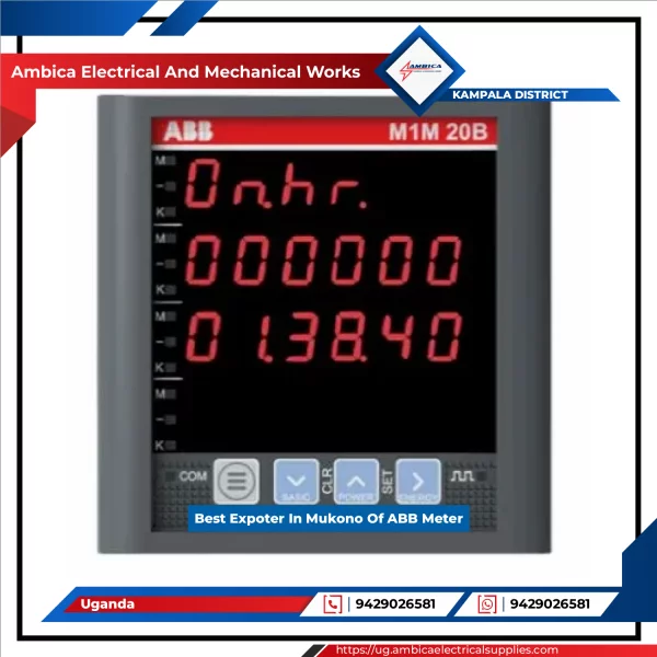 Best Expoter In Mukono Of ABB Meter