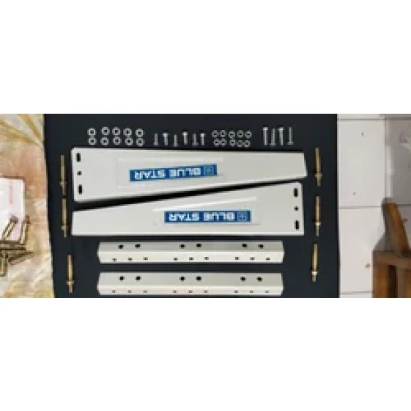Steel Air Conditioner Outdoor Stand Made From Mild Steel Showing Sturdy Construction