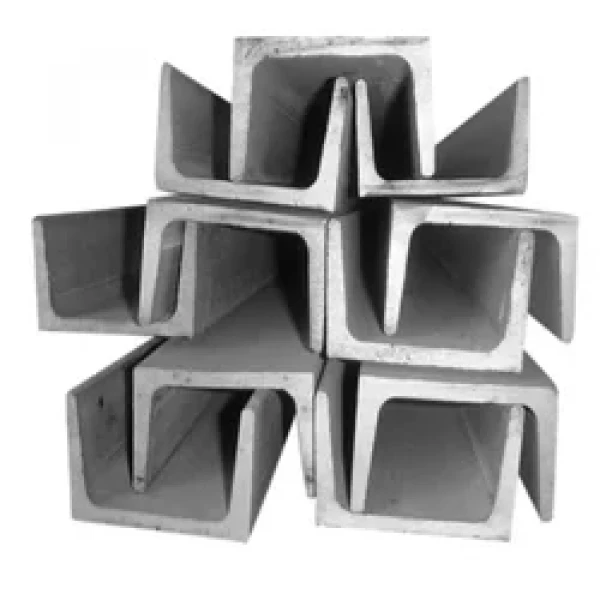 Mild Steel Channel Stacked Neatly Showing Uniform Size And Smooth Surface