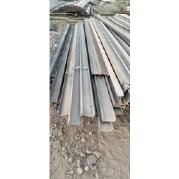 MS Beam Joist Used In Construction Showing Strong Steel Structure