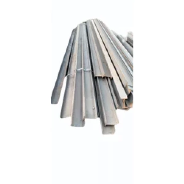 Close-up View Of Mild Steel Girder Beam Showing Surface Texture And Edges