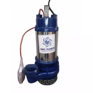 Industrial Submersible Dewatering Pump Operating In Water
