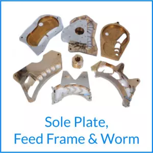Sole Plate Feed Frame & Worm