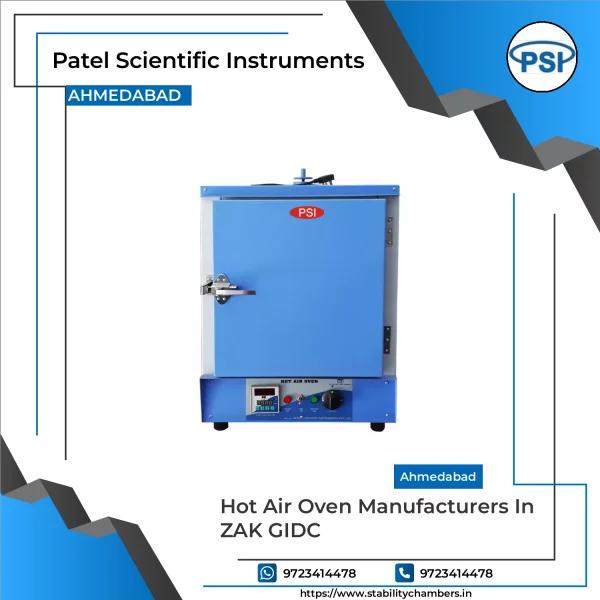 Hot Air Oven Manufacturers In ZAK GIDC