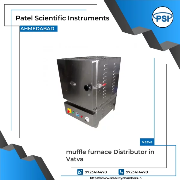 Muffle Furnace Unit Used For High-temperature Heating In Laboratory Setting