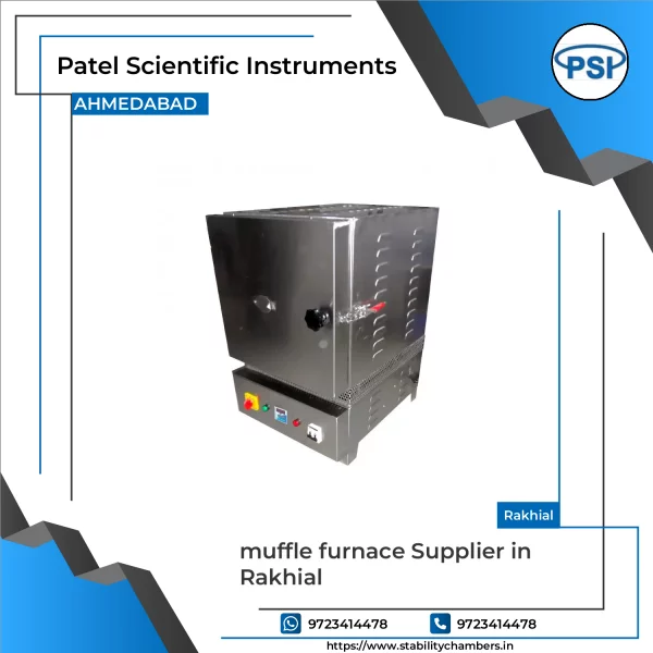 Muffle Furnace With Digital Controller Used In Laboratory