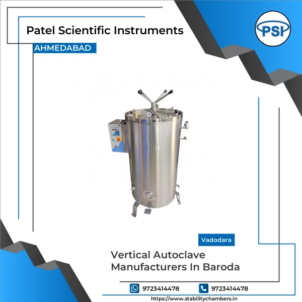 Vertical Autoclave Manufacturers In Baroda