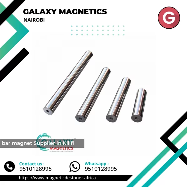 Bar Magnet For Industrial Use Showing Rectangular Shape