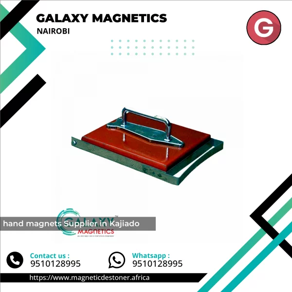 Hand Magnets Used For Metal Separation In Industrial Setting