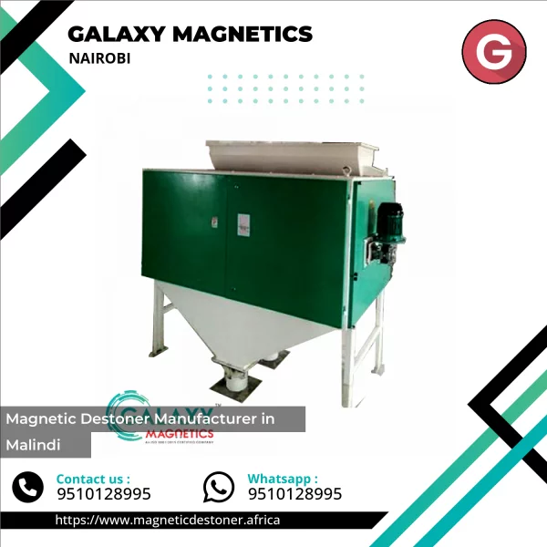 Industrial Magnetic Destoner Used For Separating Stones From Grains