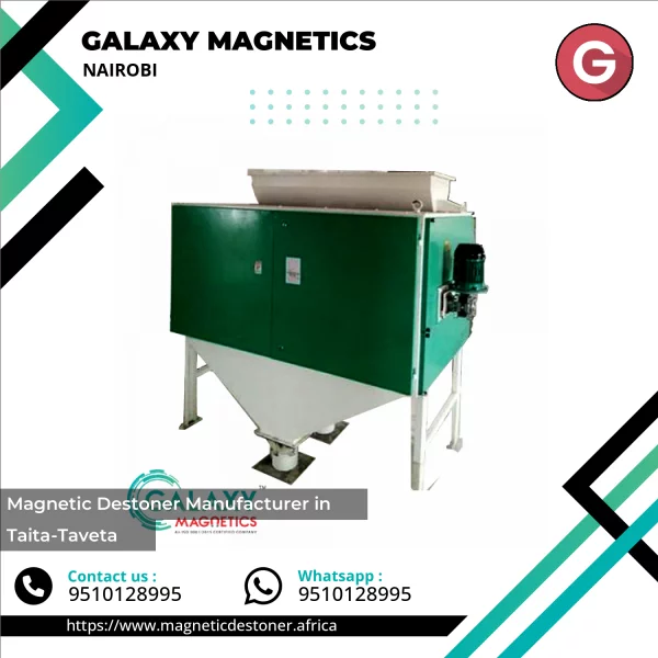 Industrial Magnetic Destoner Used In Bulk Material Processing Removing Stones