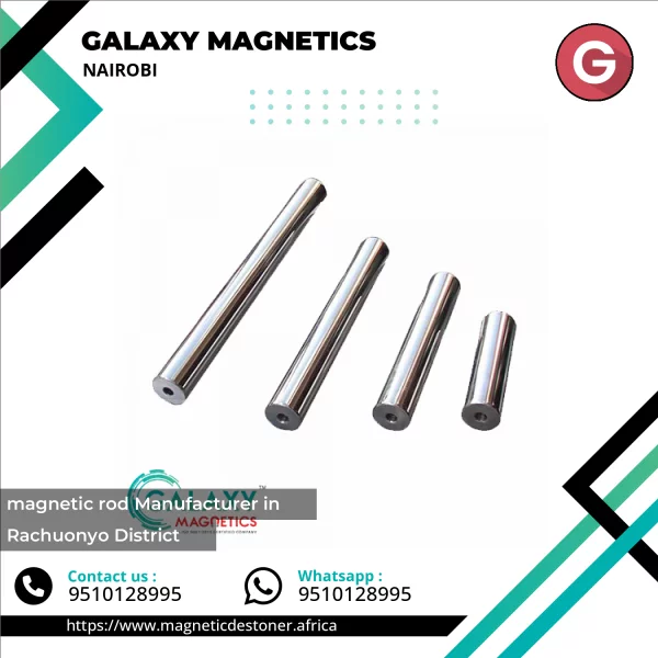 Industrial Magnetic Rod Used For Removing Metal Contaminants In Bulk Material Processing