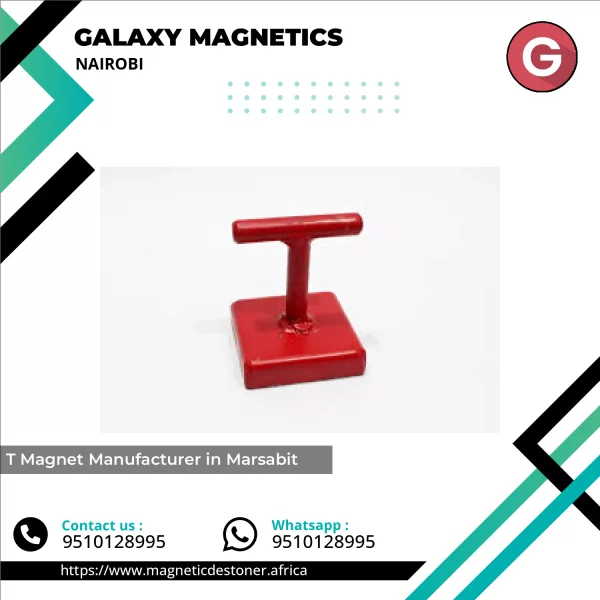 Industrial T Magnet Used For Metal Separation In Bulk Material Handling