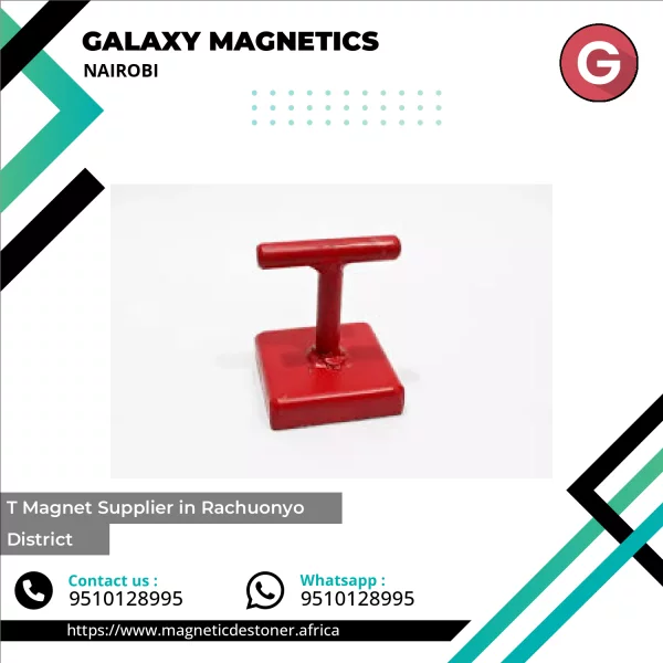 T Magnet Installed In Industrial Processing Line Removing Metal Contaminants
