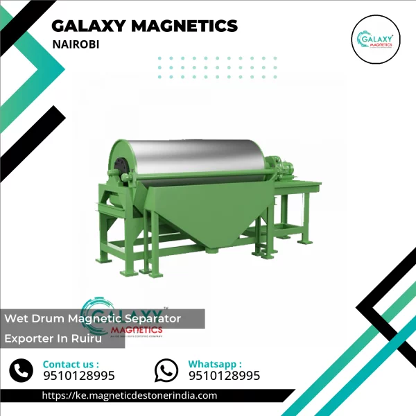 Wet Drum Magnetic Separator Exporter In Ruiru