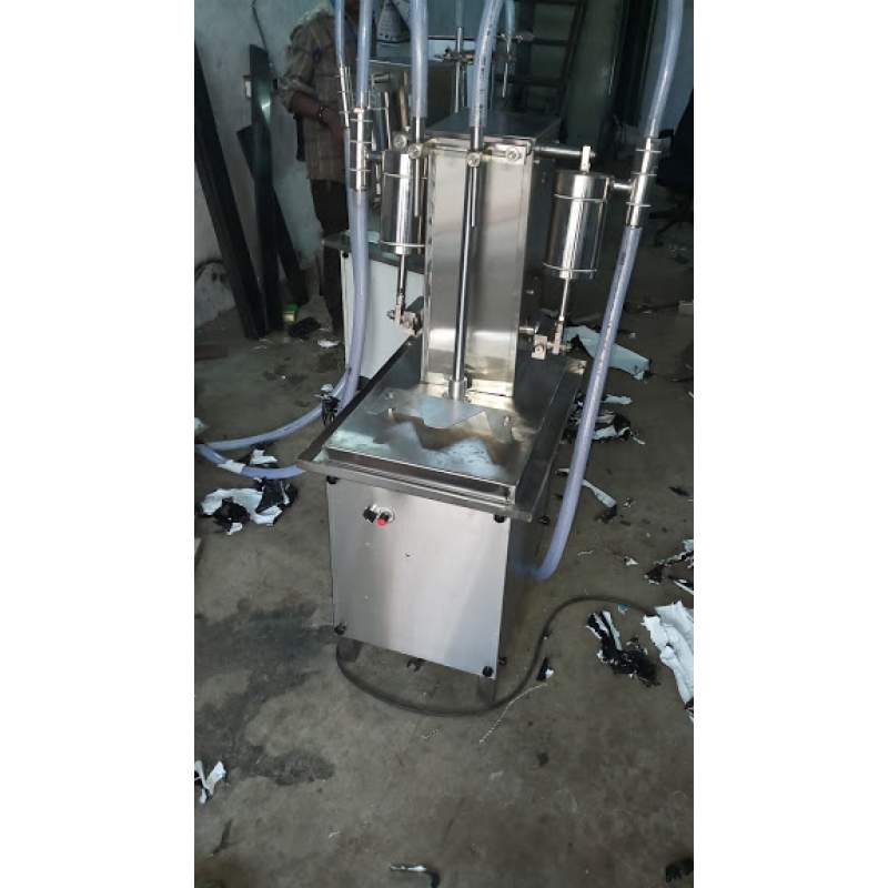 Semi Automatic Liquid Filling Machine Visva Pharma Machinery