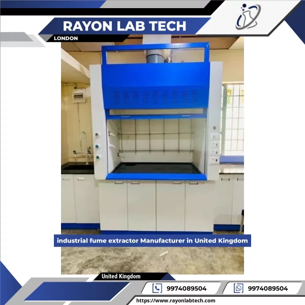 Industrial Fume Extractor Installed In Laboratory