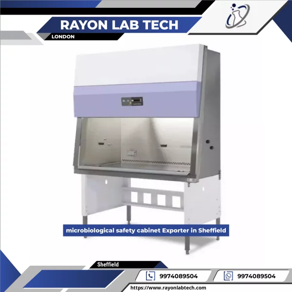Microbiological Safety Cabinet Installed In Laboratory Setting