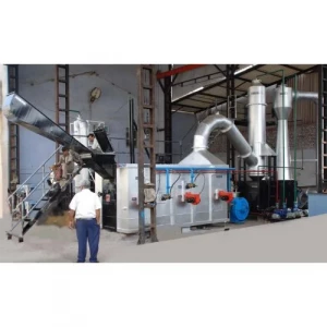 Biomedical Incinerator Machine Installed For Hospital Waste Treatment