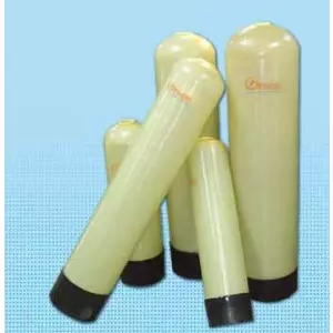 Industrial FRP Softener Vessel Made From Reinforced Plastic Used For Water Softening Applications