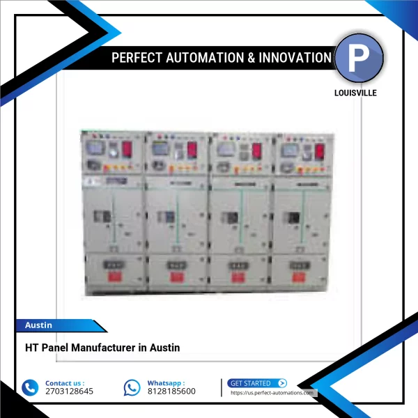 High Tension Electrical Control Panel Installed In Industrial Setting