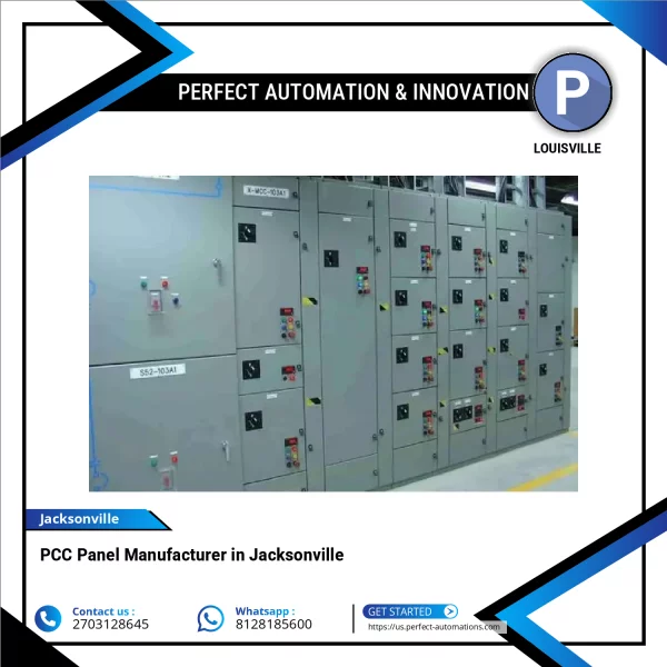 PCC Electrical Control Panel Showing Structured Wiring And Component Layout