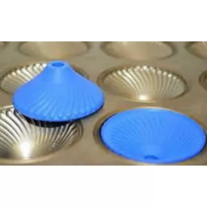 Rubber Diaphragm Molding Die Showing Metal Components Used In Manufacturing