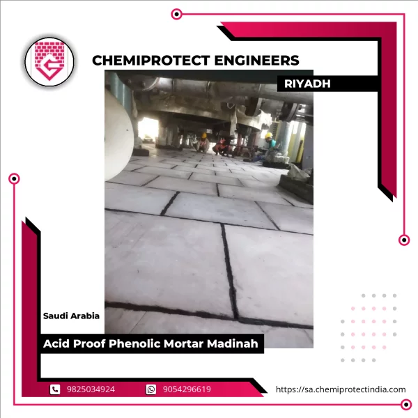 Acid Proof Phenolic Mortar Madinah