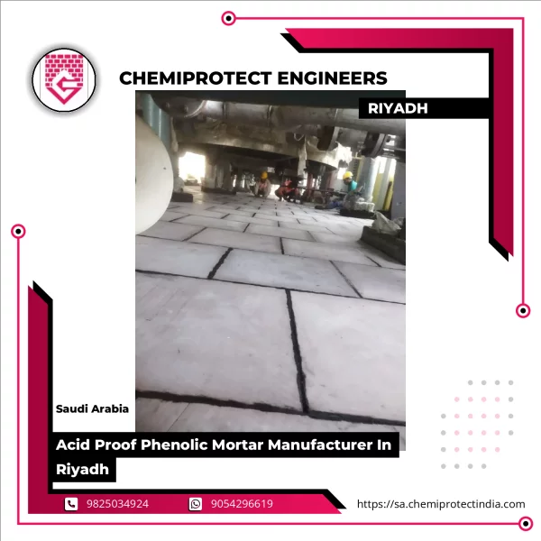Acid Proof Phenolic Mortar Manufacturer In Riyadh