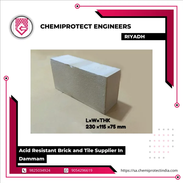 Acid Resistant Brick And Tile Supplier In Dammam