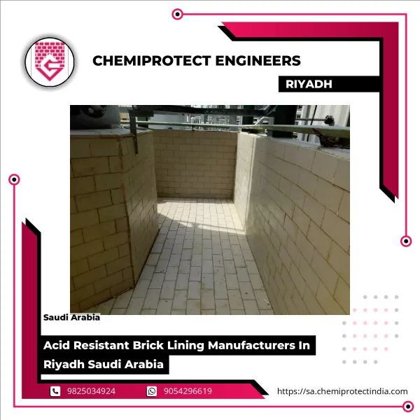 Acid Resistant Brick Lining Manufacturers In Riyadh Saudi Arabia