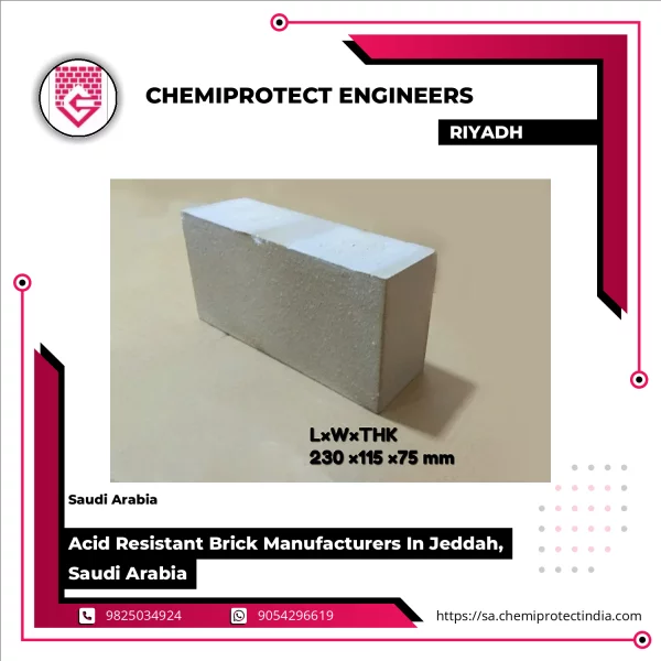 Acid Resistant Brick Manufacturers In Jeddah, Saudi Arabia