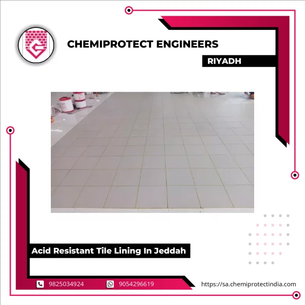 Acid Resistant Tile Lining In Jeddah